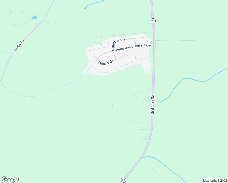 map of restaurants, bars, coffee shops, grocery stores, and more near 196 Joe Felder Road in Ridgeville