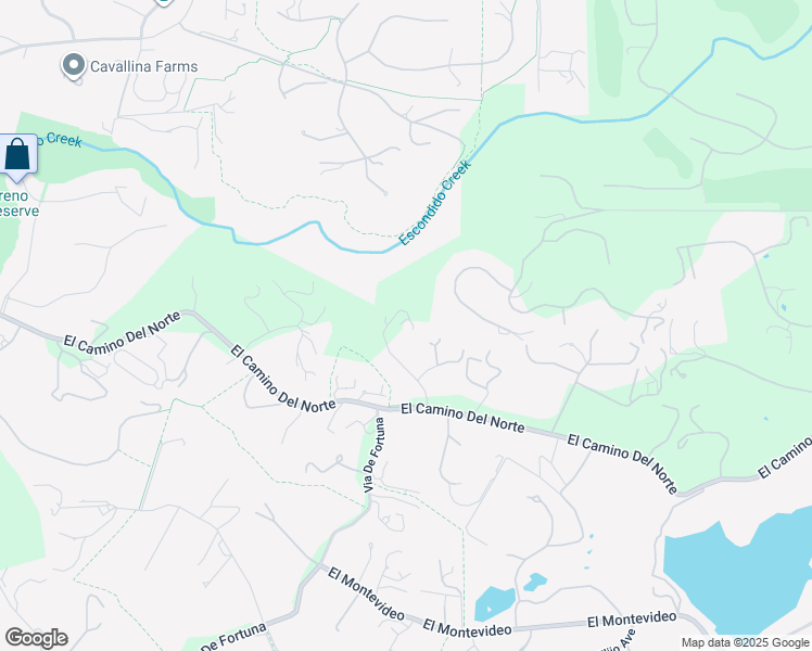 map of restaurants, bars, coffee shops, grocery stores, and more near 18383 Colina Fuerte in Rancho Santa Fe