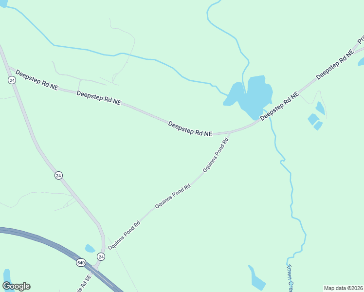 map of restaurants, bars, coffee shops, grocery stores, and more near Deepstep Road Northeast in Milledgeville