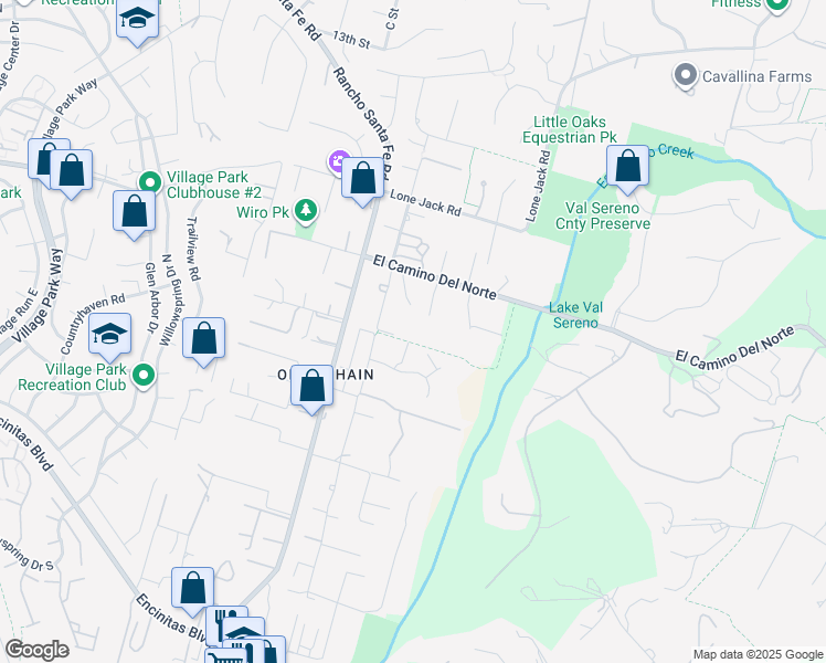 map of restaurants, bars, coffee shops, grocery stores, and more near 612 Lucylle Lane in Encinitas