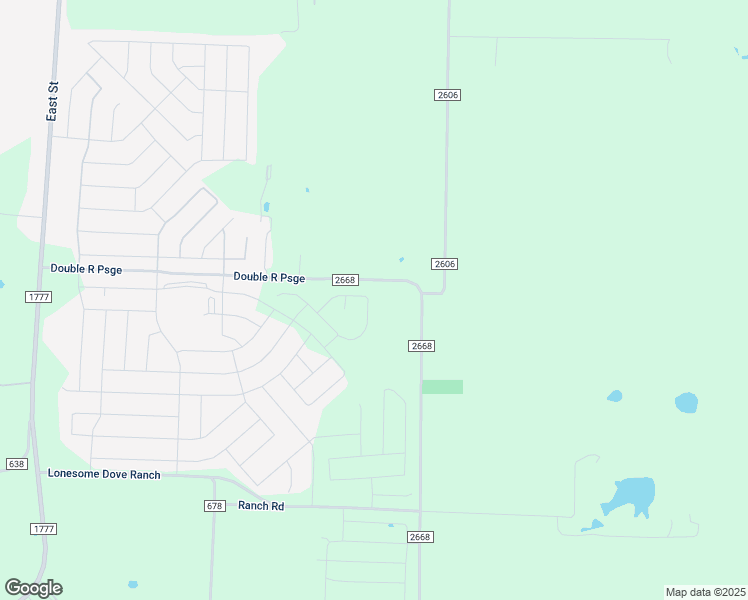 map of restaurants, bars, coffee shops, grocery stores, and more near 3412 County Road 2668 in Royse City