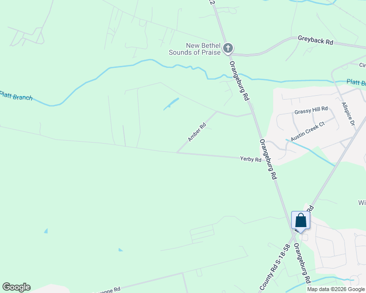 map of restaurants, bars, coffee shops, grocery stores, and more near 116 Amber Road in Summerville