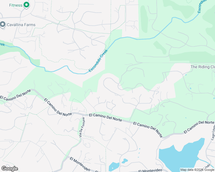 map of restaurants, bars, coffee shops, grocery stores, and more near 18185 Via Ascenso in Rancho Santa Fe