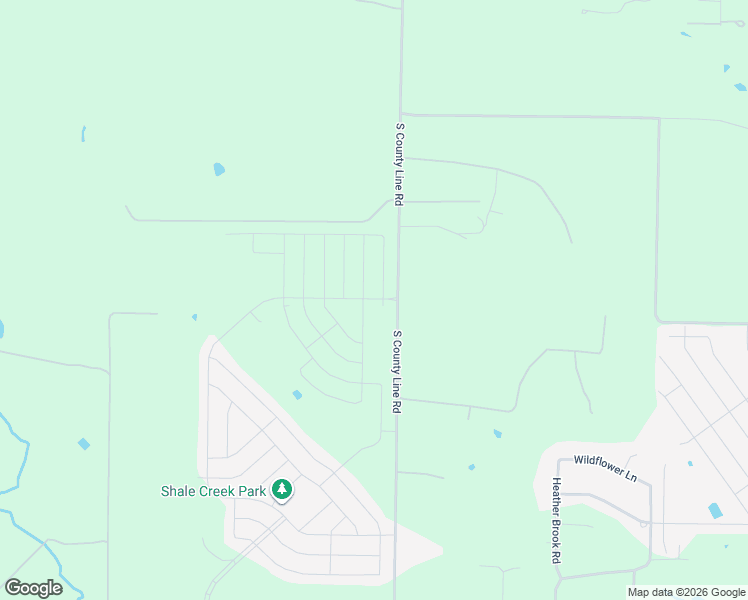 map of restaurants, bars, coffee shops, grocery stores, and more near 13880 South County Line Road in Rhome