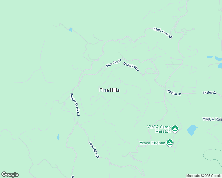 map of restaurants, bars, coffee shops, grocery stores, and more near 3217 Pera Alta Drive in Julian