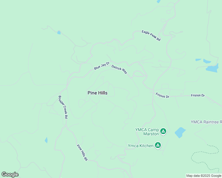 map of restaurants, bars, coffee shops, grocery stores, and more near 3131 Pera Alta Drive in Julian