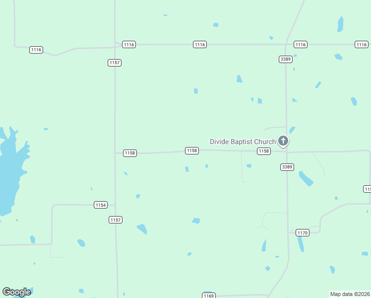 map of restaurants, bars, coffee shops, grocery stores, and more near 345 County Road 1158 in Brashear