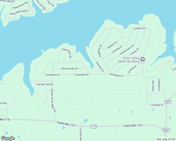 map of restaurants, bars, coffee shops, grocery stores, and more near Canadian Drive in Scroggins