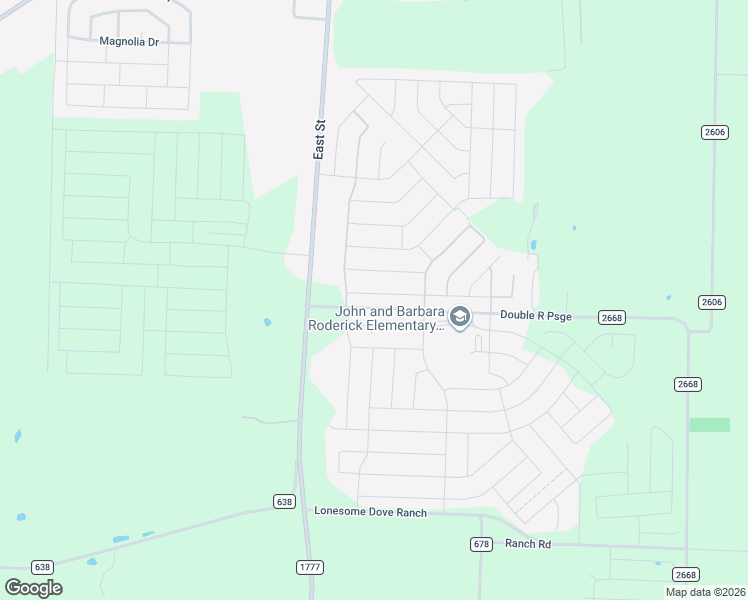 map of restaurants, bars, coffee shops, grocery stores, and more near 305 Patina Street in Royse City