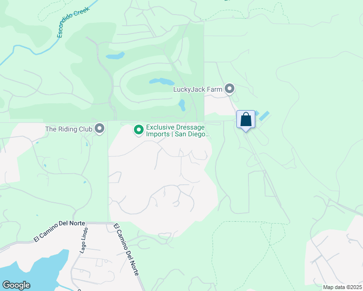 map of restaurants, bars, coffee shops, grocery stores, and more near 7103 Via Del Charro in Rancho Santa Fe