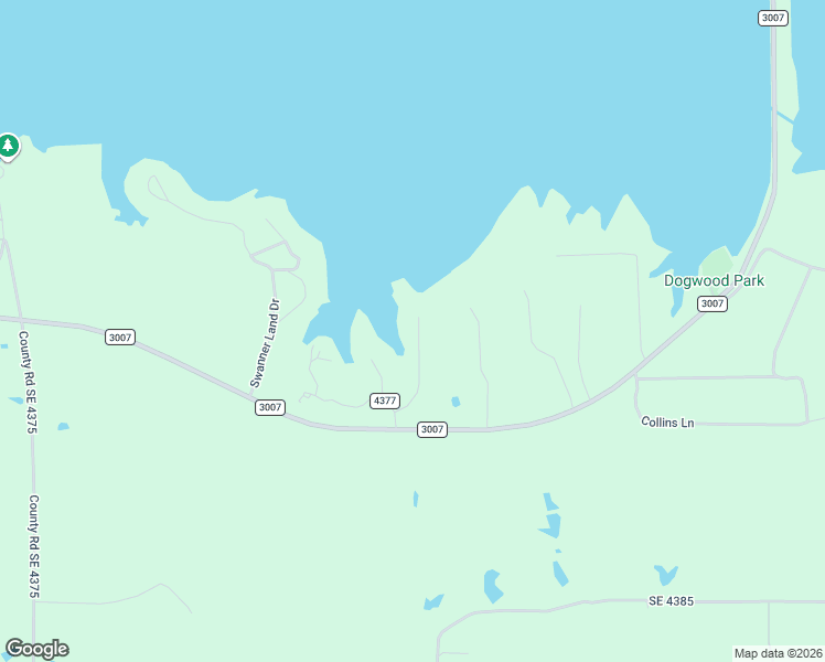 map of restaurants, bars, coffee shops, grocery stores, and more near 117 Larsen Lane in Scroggins
