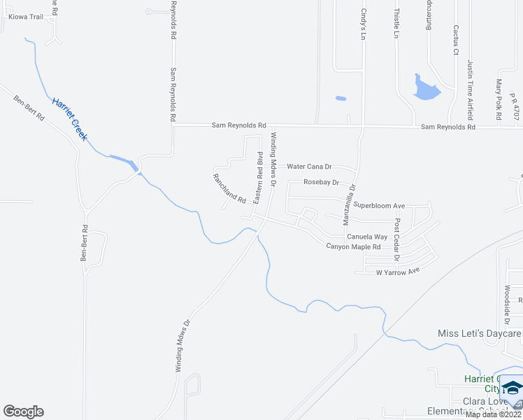 map of restaurants, bars, coffee shops, grocery stores, and more near 11742 Sam Reynolds Road in Justin