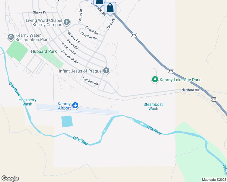 map of restaurants, bars, coffee shops, grocery stores, and more near 171 Hartford Road in Kearny