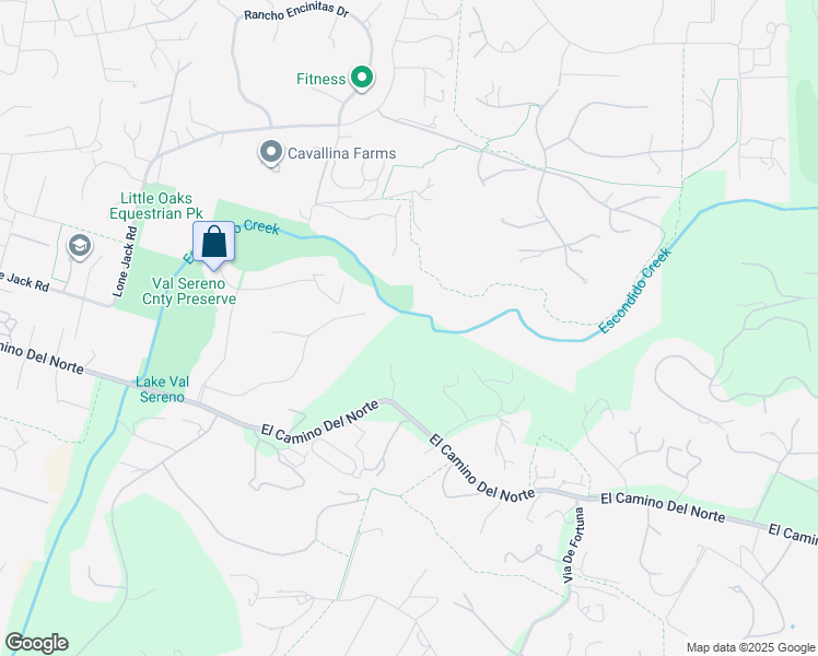 map of restaurants, bars, coffee shops, grocery stores, and more near 18096 Loma Alegre in Rancho Santa Fe
