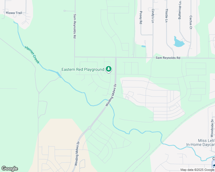 map of restaurants, bars, coffee shops, grocery stores, and more near 11742 Sam Reynolds Road in Justin