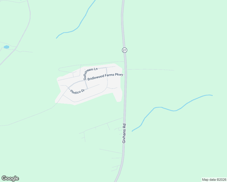 map of restaurants, bars, coffee shops, grocery stores, and more near 3001 Central Ring Court in Ridgeville