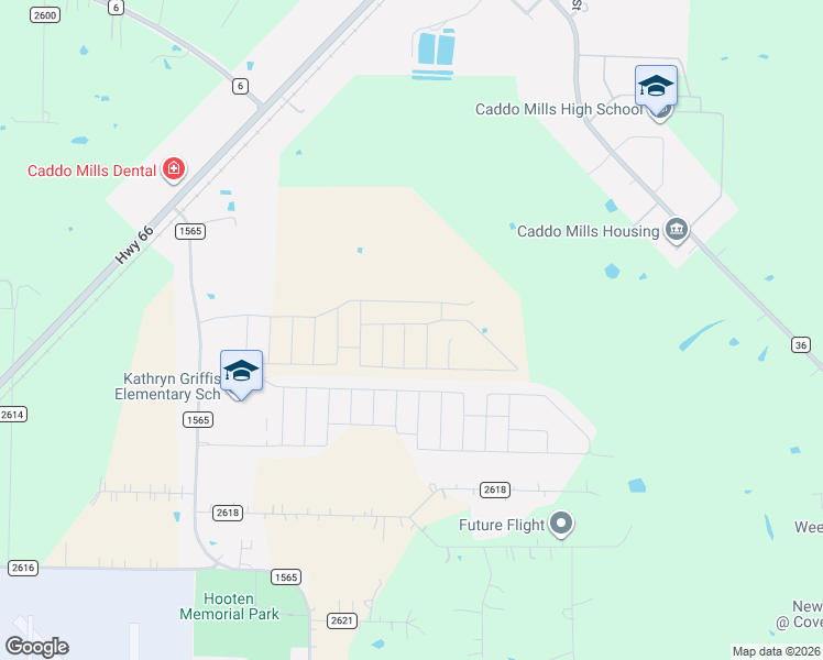 map of restaurants, bars, coffee shops, grocery stores, and more near 3487 Farm to Market Road 1565 in Caddo Mills