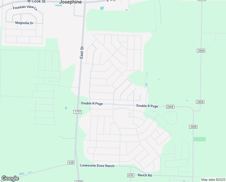 map of restaurants, bars, coffee shops, grocery stores, and more near 500 Silo Circle in Royse City