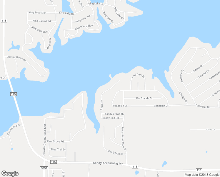 map of restaurants, bars, coffee shops, grocery stores, and more near South Park Road in Scroggins