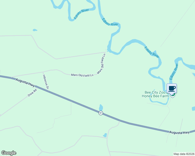 map of restaurants, bars, coffee shops, grocery stores, and more near 918 Mars Old Field Lane in Cottageville