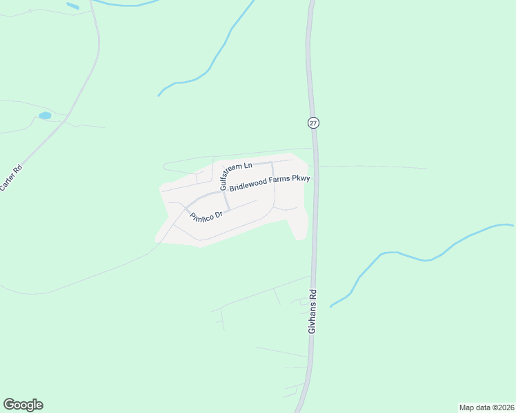 map of restaurants, bars, coffee shops, grocery stores, and more near 2226 Pimlico Drive in Ridgeville