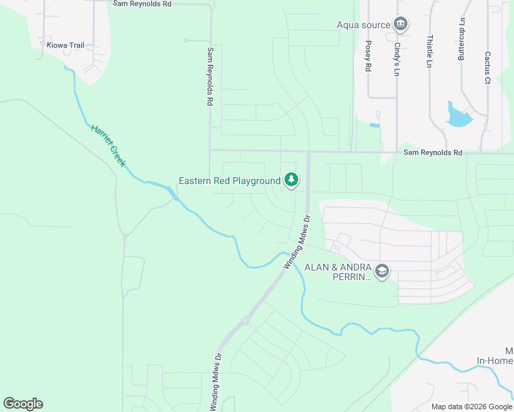 map of restaurants, bars, coffee shops, grocery stores, and more near Unnamed Road in Justin
