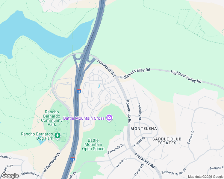 map of restaurants, bars, coffee shops, grocery stores, and more near 18741 Caminito Pasadero in San Diego