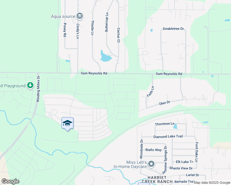 map of restaurants, bars, coffee shops, grocery stores, and more near 11187 Faith Court in Justin