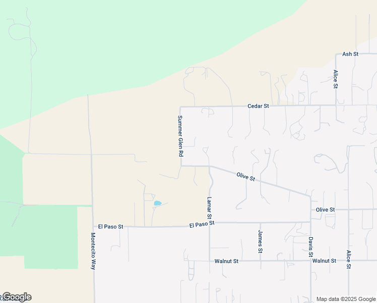 map of restaurants, bars, coffee shops, grocery stores, and more near 2125 Olive Street in Ramona