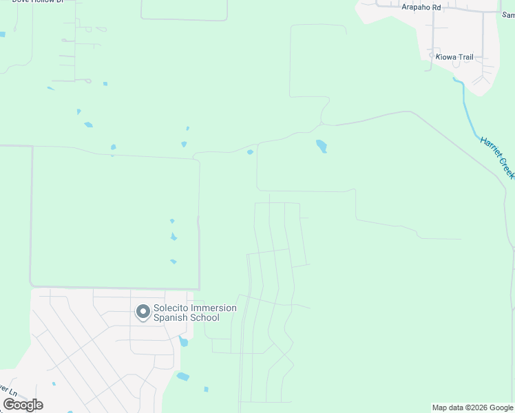 map of restaurants, bars, coffee shops, grocery stores, and more near Unnamed Road in Justin