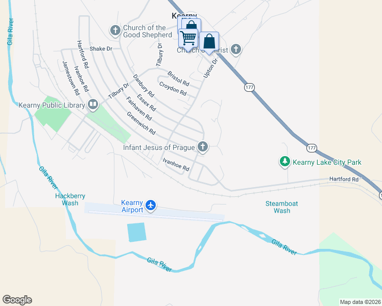 map of restaurants, bars, coffee shops, grocery stores, and more near 602 Victoria Circle in Kearny
