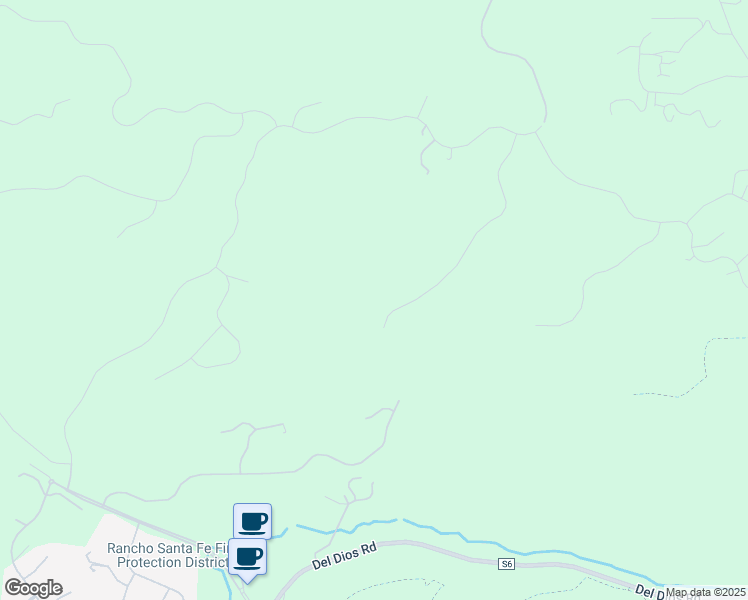 map of restaurants, bars, coffee shops, grocery stores, and more near 17928 El Brazo in Rancho Santa Fe