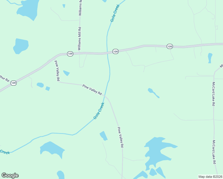 map of restaurants, bars, coffee shops, grocery stores, and more near 647 Pine Valley Road in Meansville