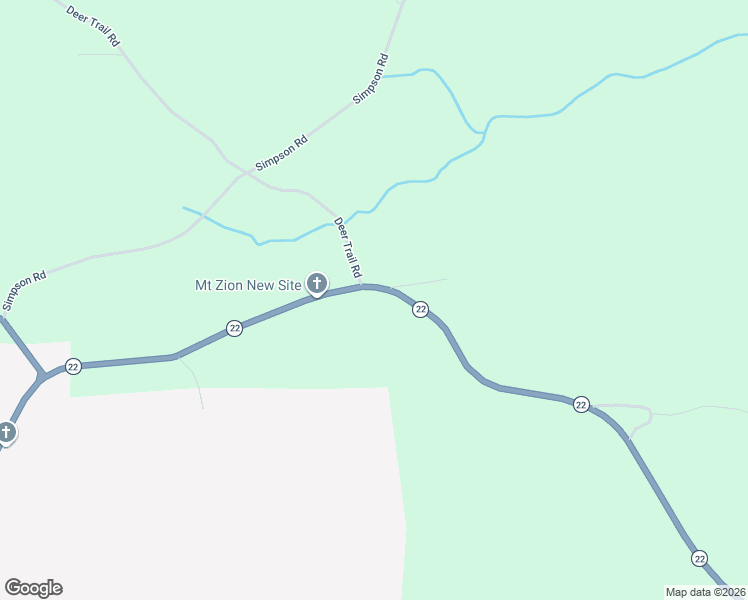 map of restaurants, bars, coffee shops, grocery stores, and more near 15076 Alabama 22 in Daviston