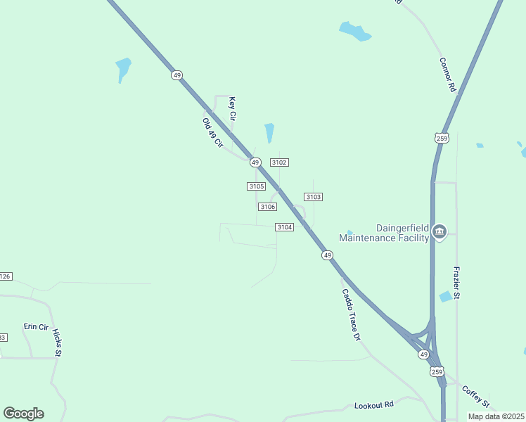 map of restaurants, bars, coffee shops, grocery stores, and more near 106 County Road 3106 in Omaha