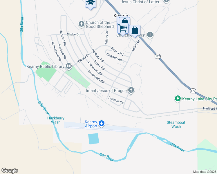 map of restaurants, bars, coffee shops, grocery stores, and more near 303 Greenwich Road in Kearny