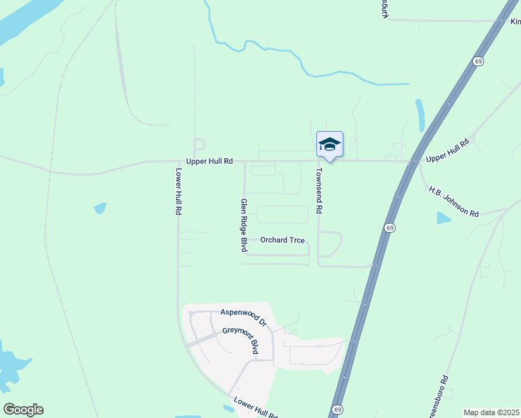 map of restaurants, bars, coffee shops, grocery stores, and more near 12681 Grove Circle in Moundville