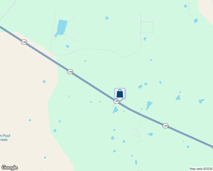 map of restaurants, bars, coffee shops, grocery stores, and more near 12792 Texas 199 in Poolville