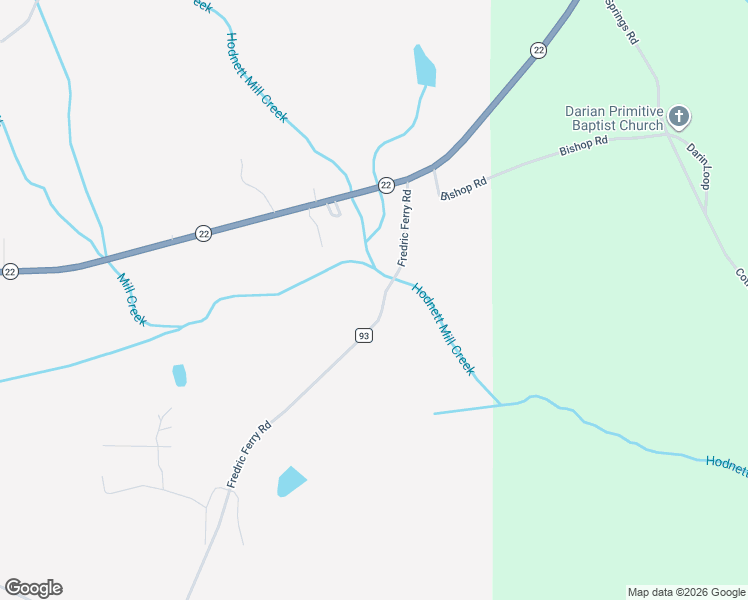 map of restaurants, bars, coffee shops, grocery stores, and more near 310 Fredric Ferry Road in Daviston