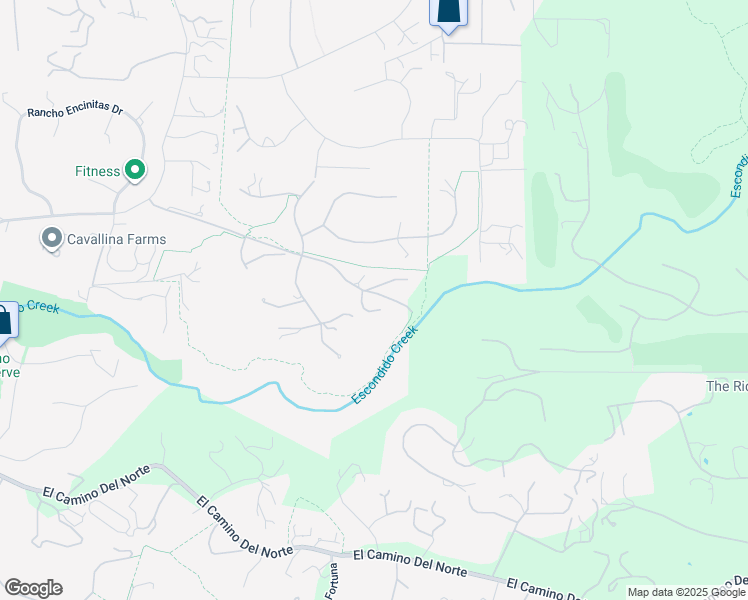 map of restaurants, bars, coffee shops, grocery stores, and more near 3358 Wildflower Valley Drive in Encinitas