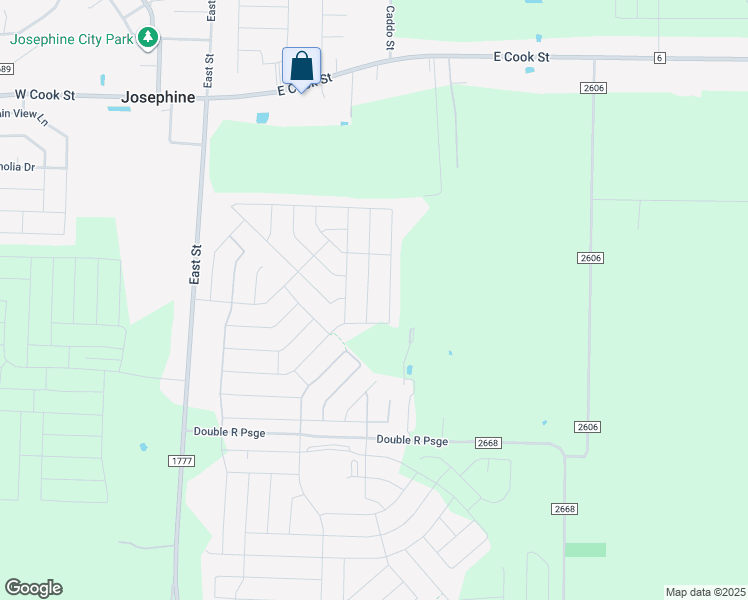 map of restaurants, bars, coffee shops, grocery stores, and more near 679 Center Street in Royse City