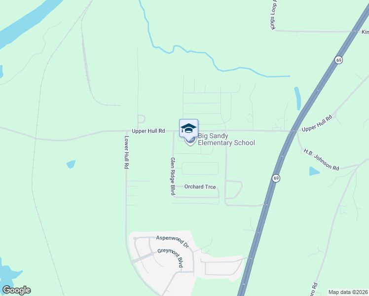 map of restaurants, bars, coffee shops, grocery stores, and more near 12058 Upper Hull Road in Tuscaloosa