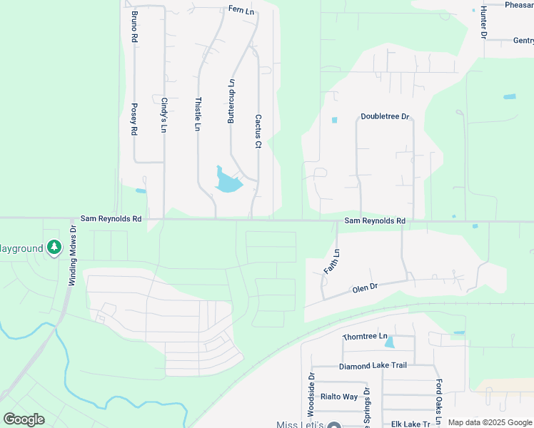 map of restaurants, bars, coffee shops, grocery stores, and more near 11458 Sam Reynolds Road in Justin