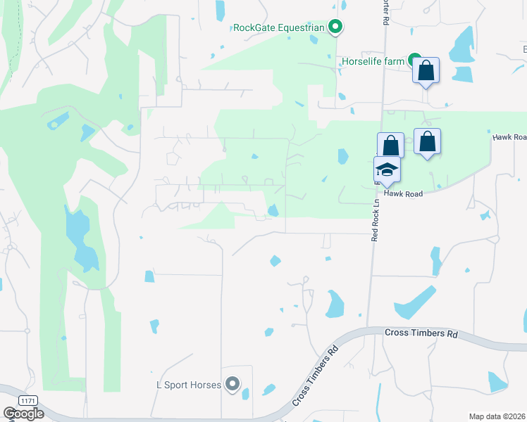map of restaurants, bars, coffee shops, grocery stores, and more near 4951 Bridle Bit Road in Flower Mound