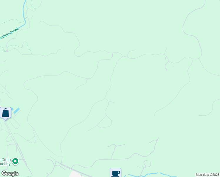 map of restaurants, bars, coffee shops, grocery stores, and more near Via Ambiente in Rancho Santa Fe