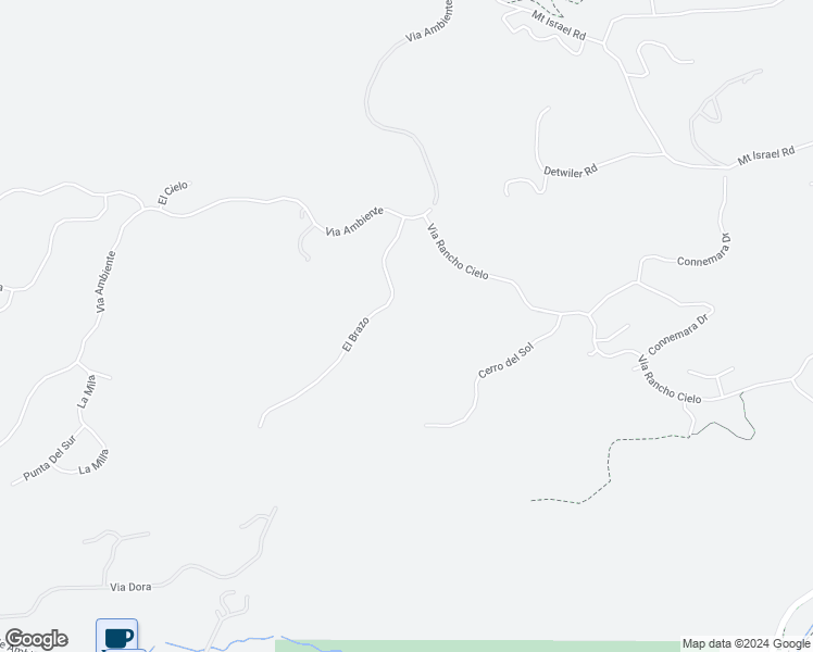 map of restaurants, bars, coffee shops, grocery stores, and more near 18179 El Brazo in Rancho Santa Fe