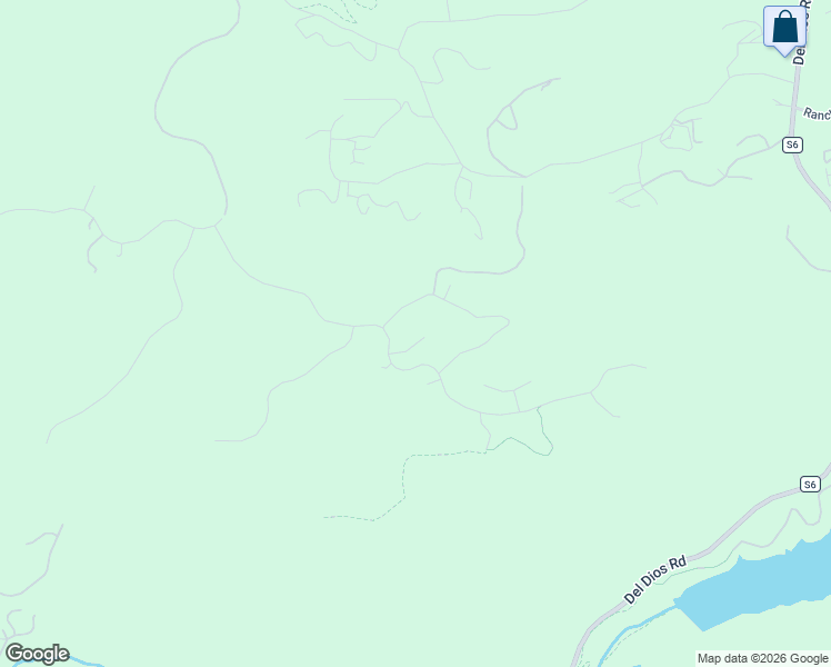 map of restaurants, bars, coffee shops, grocery stores, and more near 18240 Avenida Manantial in Rancho Santa Fe