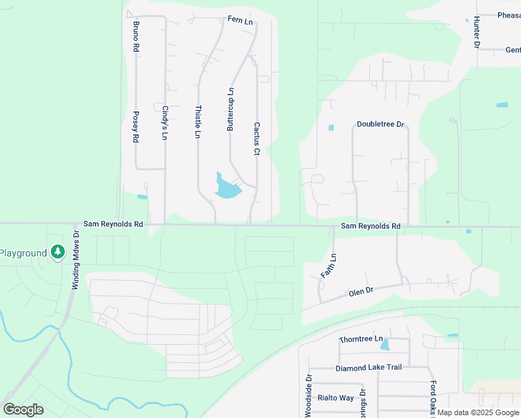 map of restaurants, bars, coffee shops, grocery stores, and more near 11458 Sam Reynolds Road in Justin