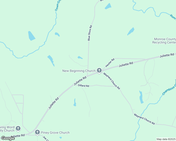map of restaurants, bars, coffee shops, grocery stores, and more near 1806 Juliette Road in Forsyth