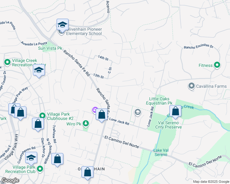map of restaurants, bars, coffee shops, grocery stores, and more near 974 Calle Santa Cruz in Encinitas
